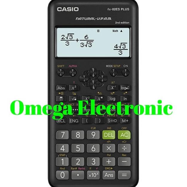 

TERBARU - Casio FX-82ES PLUS 2nd Edition - Calculator Scientific Ilmiah