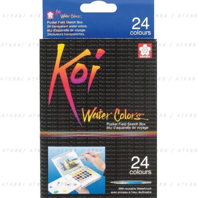 

Sakura Koi Watercolors Pocket Field Sketch Box - 24