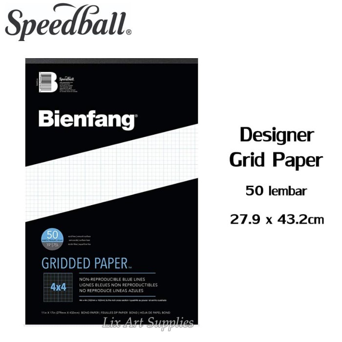 

Triyper Bienfang Designer Grid Paper 11 X 17 Inch - 50 Sheets