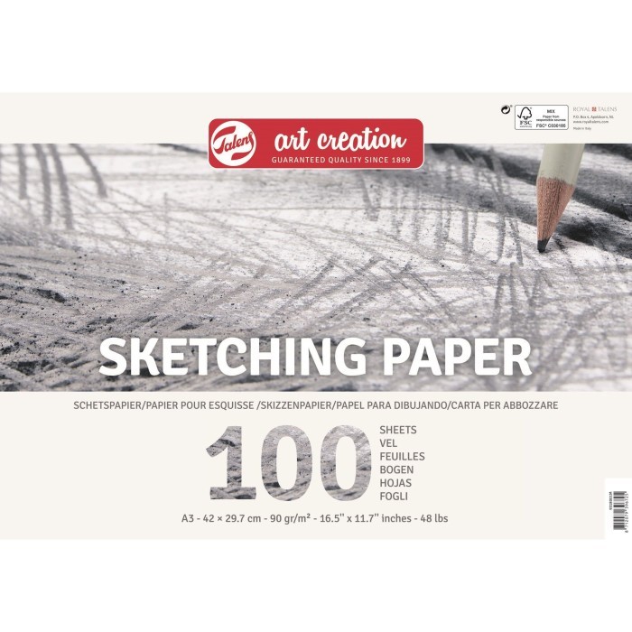 

Triyper Talens Art Creation Sketching Paper 29,7X42Cm (A3)
