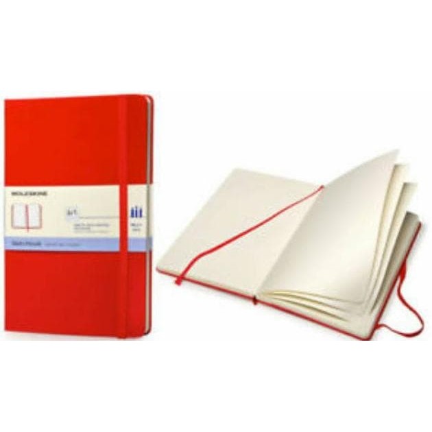 

Triyper Moleskine Sketchbook Red - Pocket Size