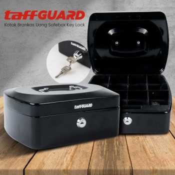 

TaffGUARD Kotak Brankas Uang Perhiasan Cash Safebox Key Lock 20x16x9cm