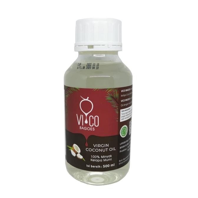 

Vico Bagoes VCO Virgin Coconut Oil, Minyak Kelapa 500ml