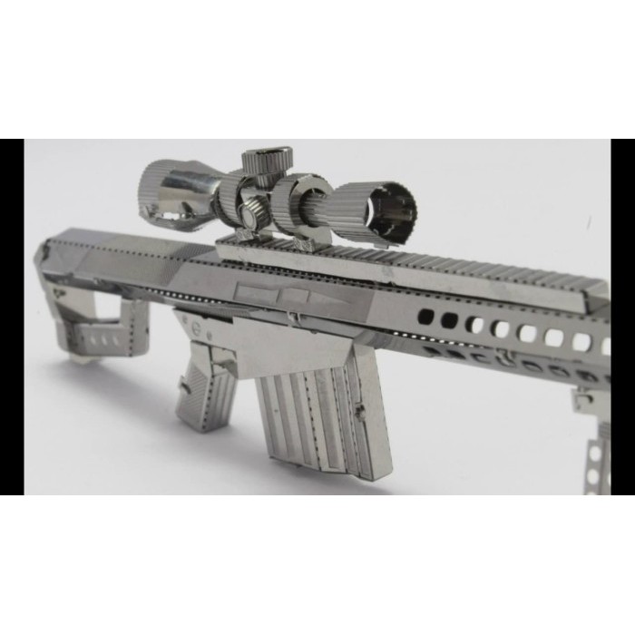 Jual 3D Metal Puzzle - Barret Sniper Rifle