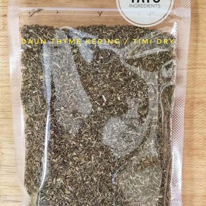 

Thyme Dry 500Gram / Daun Thyme Kering / Timi Kering Terlaris