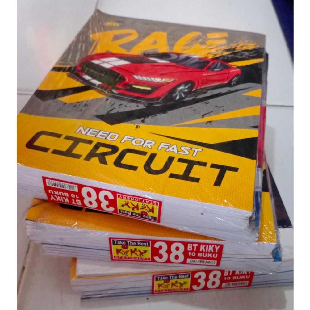 

Sp - Buku Tulis Kiky 38 Lembar /Pack Isi 10 Pcs