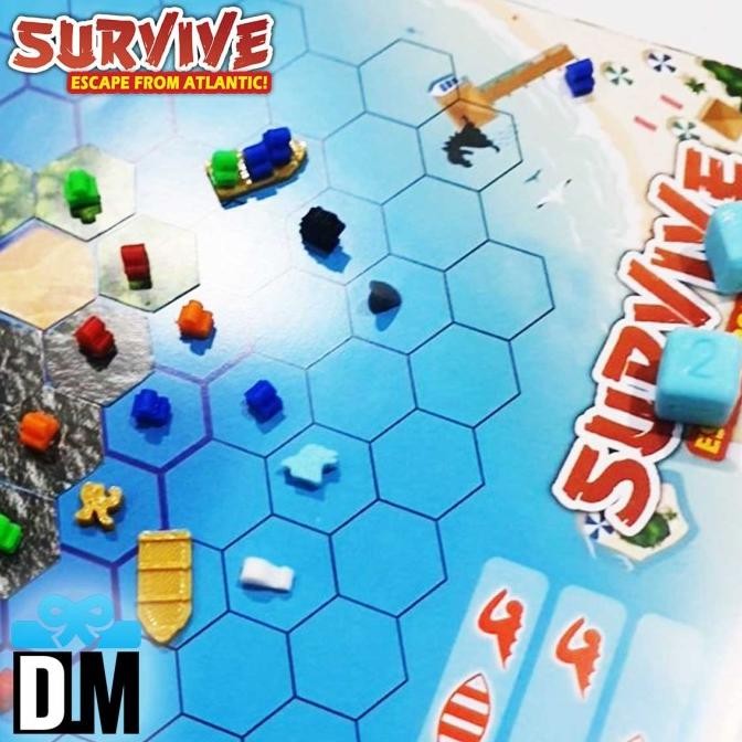 READY STOCK BOARD GAME SURVIVE SURVIVAL ESCAPE FROM ATLANTIC SELAMATKAN PENJELAJAH 