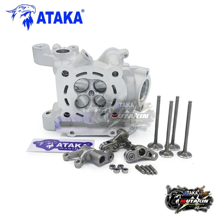 Cylinder head +klep Super Head cnc Nmax new Aerox 155 R15 Vixion VVA wr155 23 26 22 25 Porting Cnc