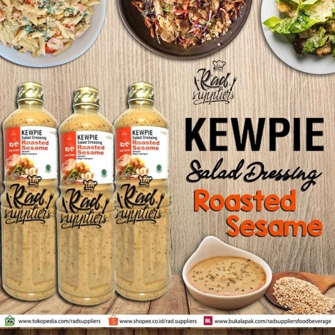 

Kewpie Salad Dressing Roasted Sesame 1Liter, Rasa & Kualitas Terbaik