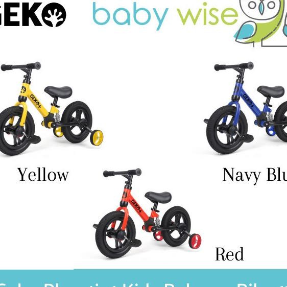 Geko Plus 4In1 Kids Balance Bike 12"