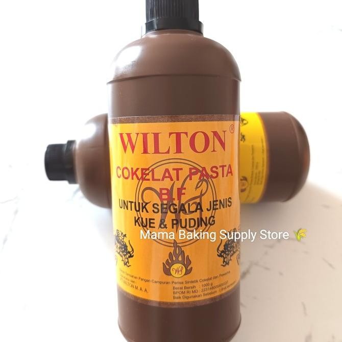 

Wilton Chocolate B.F. Paste Perisa Coklat Black Forest Kue Cake 1 Lite Terlaris