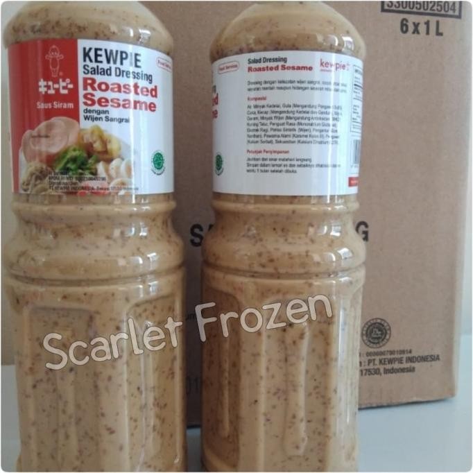 

KEWPIE MAYONNAISE | Salad Dressing Roasted Sesame 1 Liter