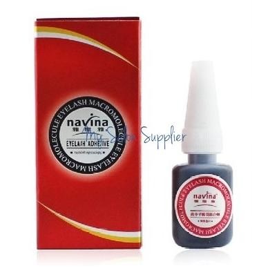 TERMURAH - Navina Eyelash Extension Glue 10g / Lem Bulu Mata Tanam MERAH