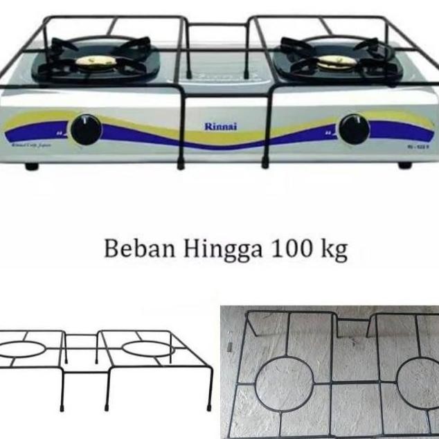 Dudukan Kompor Tungku2/ Behel Kompor Tungku 2/ Besi Kompor Tungku 2/ Tatakan Kompor Gas Tungku 2