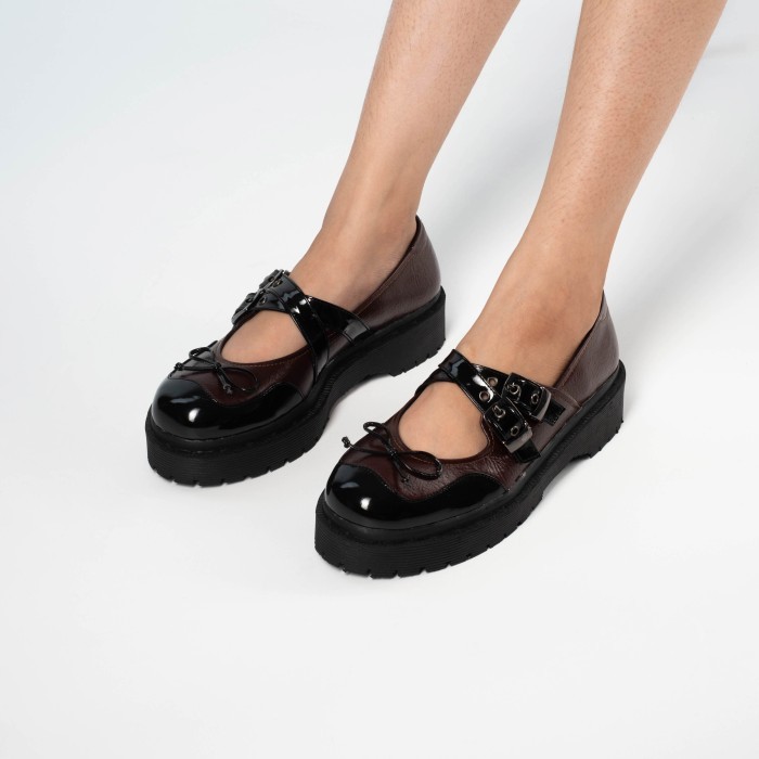 Cekhas - New Jisoo Wood Shoes Wanita