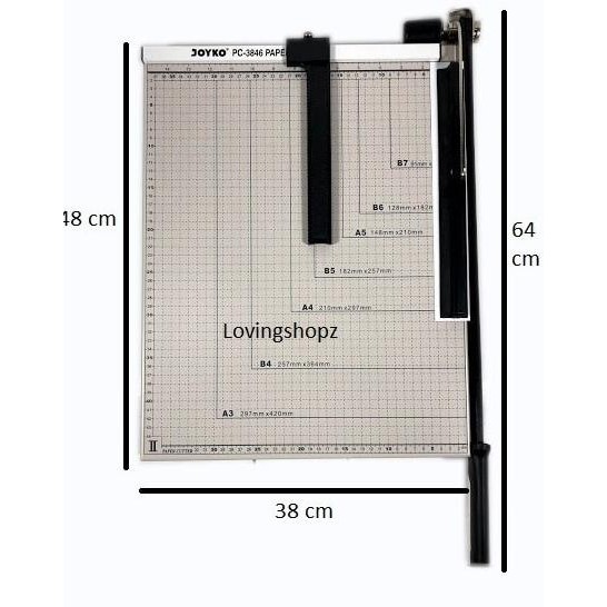 

Baru Paper Cutter Ukuran A3, Tempat Potong Kertas A3, Pisau Potong Kertasa3