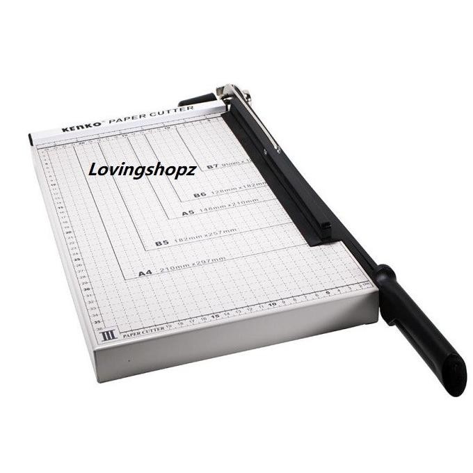 

Baru Paper Cutter Kenko Ukuran Folio, Pemotong / Tempat Potong Kertas F4