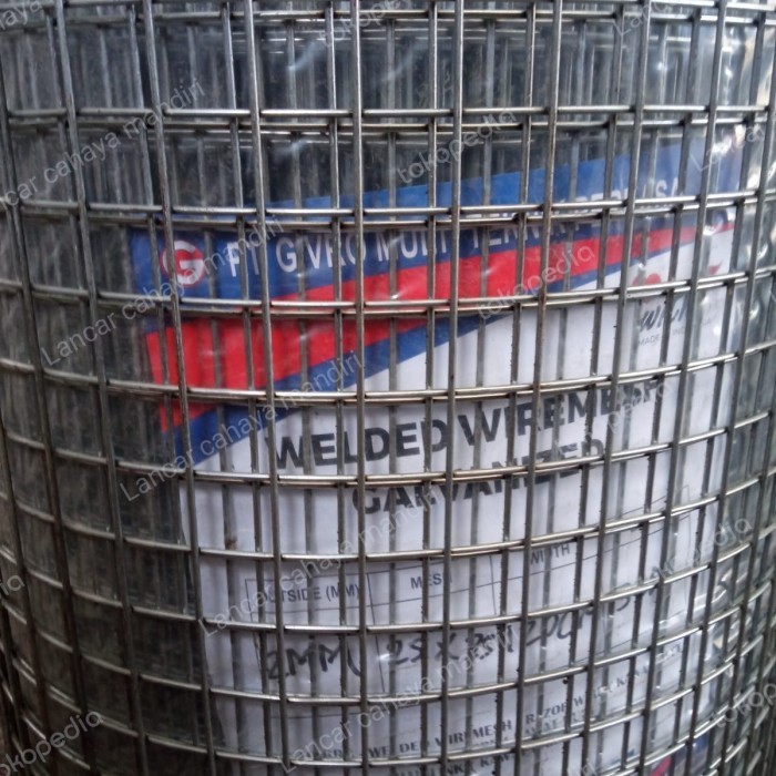 kawat Wiremesh Galvanis 12 x 12 x 1,5mm kawat Loket kawat ayam meteran
