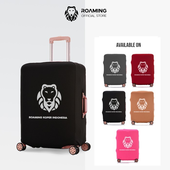 Roang Cover Kain Elastis Sarung Koper Logo Roang 20 Inch - 30 Inch