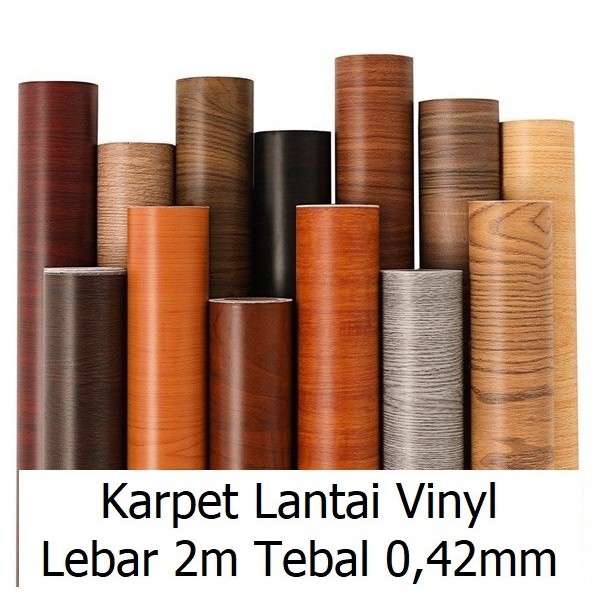 karpet lantai vinyl roll 2x25 tebal 0,42mm karpet vinyl lantai