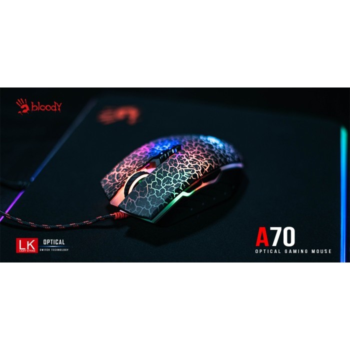 BLOODY A70 LIGHT STRIKE GANG MOUSE - ted Ultra Core 4