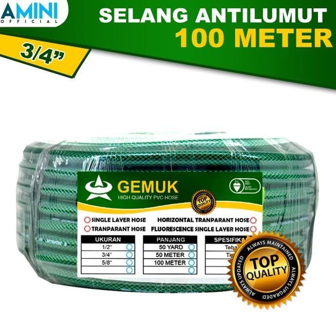SALE SELANG AIR 3/4 INCH 100 METER / SELANG TAMAN / SELANG SERAT