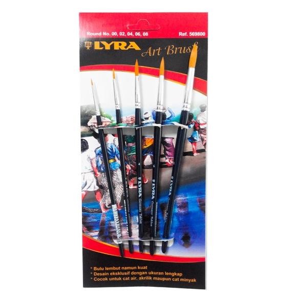 

LYRA Art Brush Set Round (isi 5)