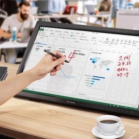 TERBARU - Monitor VIEWSONIC 24 Inch TD2423 IR Touchscreen