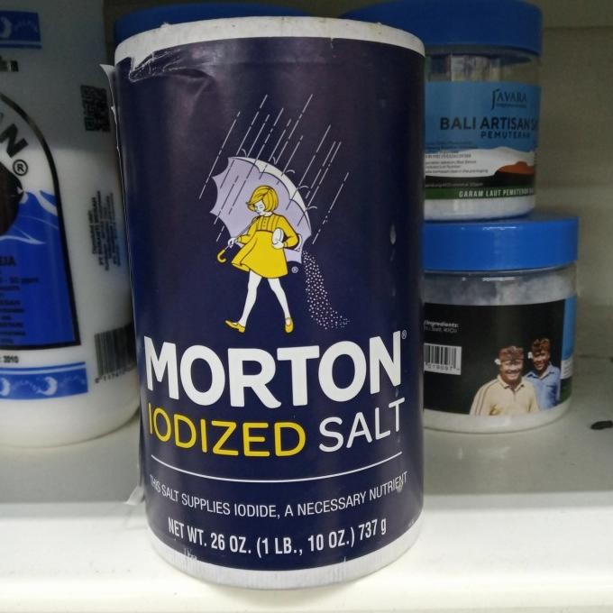 

GARAM MORTON SALT IODIZED 737G (MADE IN USA)