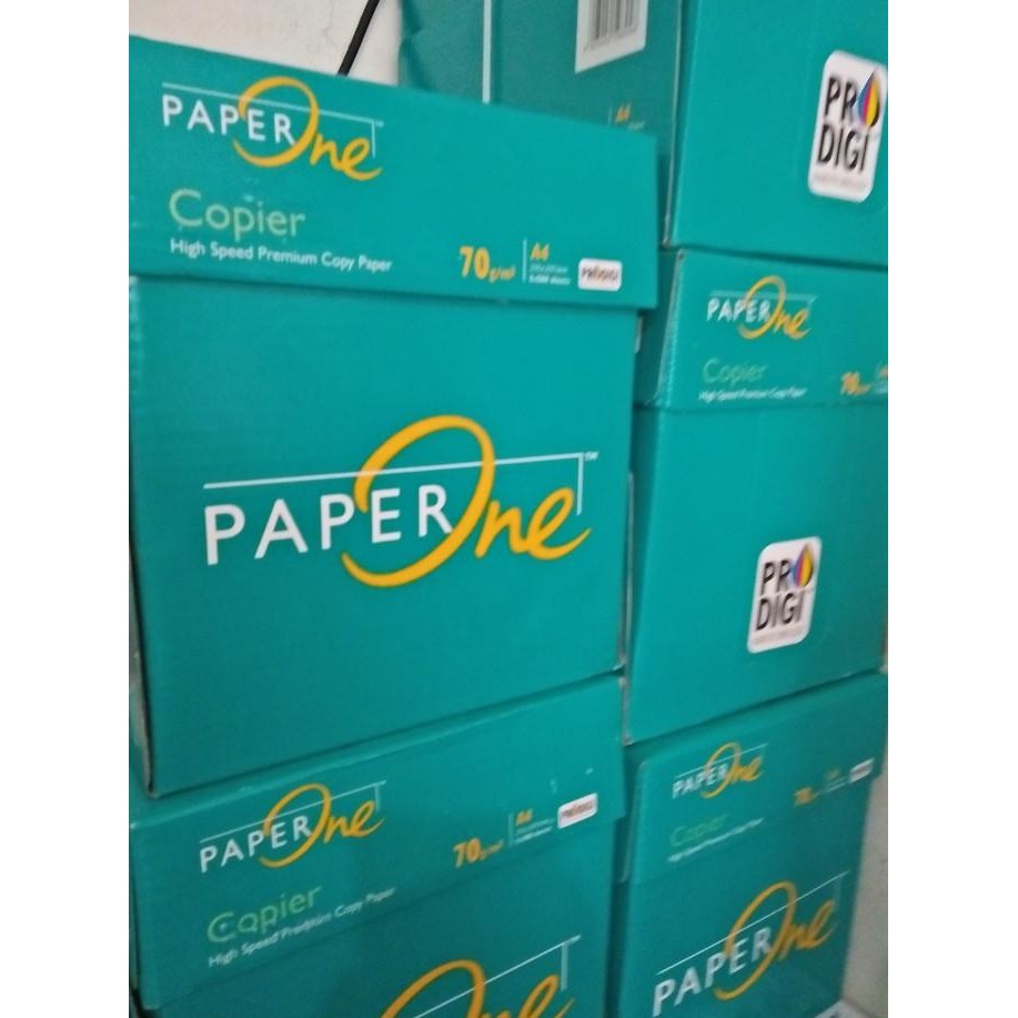 

TERMURAH - Kertas HVS A4 70 gr Merk PaperOne 1dus