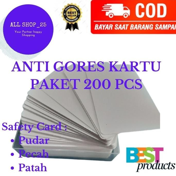 

HARGA GROSIR JUAL pelindung kartu atm/ Plastik laminating Di Cianjur