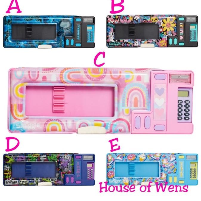 

TERMURAH - SMIGGLE BRIGHT SIDE POP OUT PENCIL CASE ORIGINAL - TEMPAT PENSIL