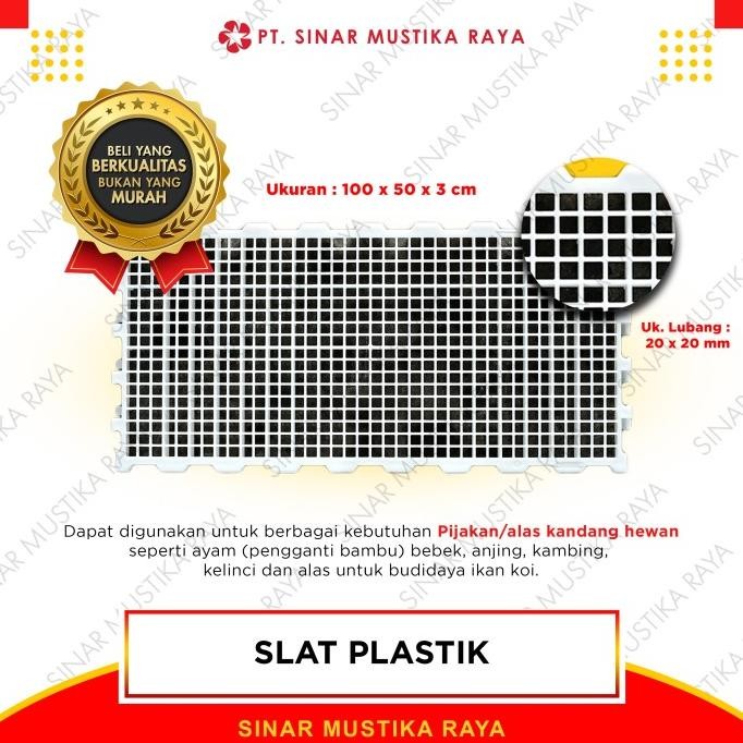Slat Plastik - Pijakan / Alas Kandang Untuk Anjing Kucing Kambing