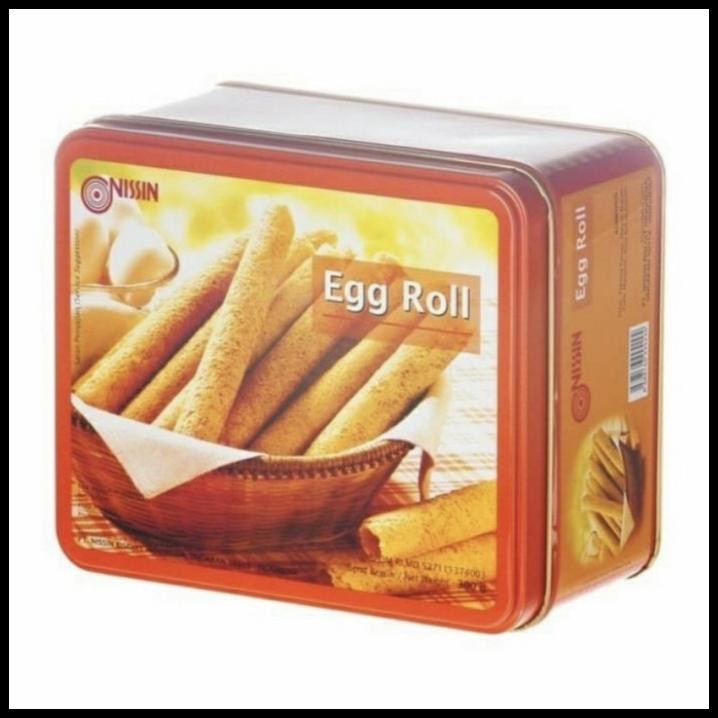 

Nissin Eggroll Original 300Gr | Biskuit | Wafer | Snack | Kue