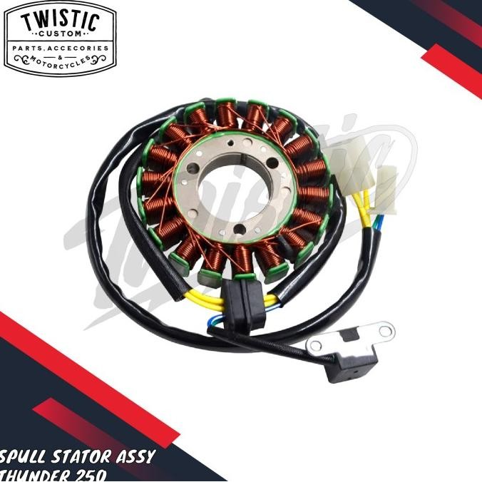 Spull Spul Magnet Stator Assy Motor Thunder 250 Gsx 250 Oem Original