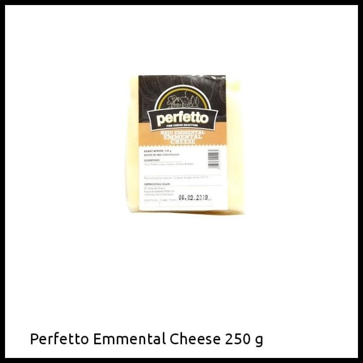 

Perfetto Keju Cheese Emmental 250Gr