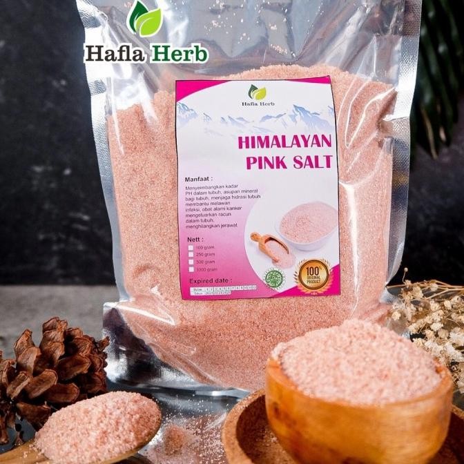 

Garam Himalaya 1 Kg Original Himalayan Pink Salt Himsalt LC