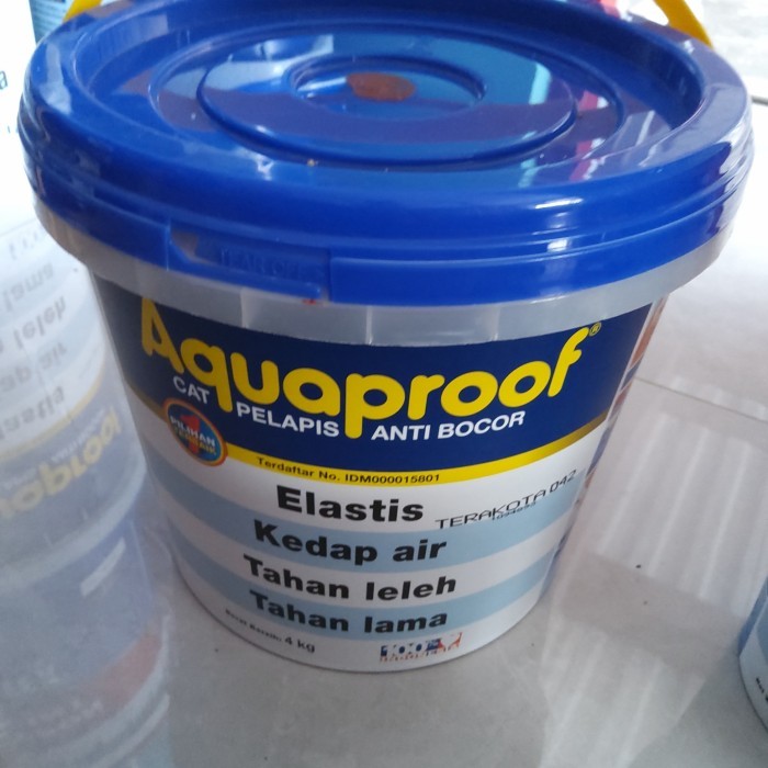 Aquaproof Cat Lapis Anti Bocor Waterproof 1Kg 5Kg 20Kg