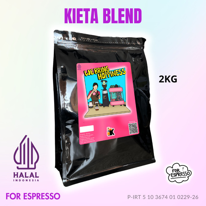 

Biji Kopi Espresso Blend Kieta 2Kg