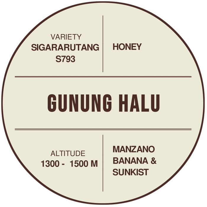 

Gunung Halu - Honey 1 Kg (Arabica Filter Coffee)