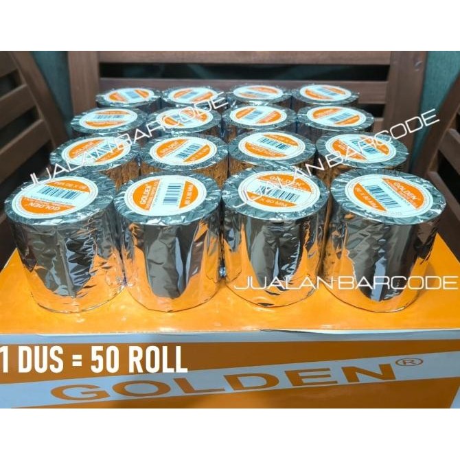 

NEW 1 Dus kertas Struk Thermal 80x80 - Kertas kasir Termal 80 x 80 Golden / Jifax