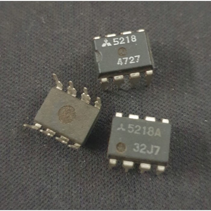 IC M5218 M5218A 5218 Dual Low Noise Op. Amp Original Mitsubishi