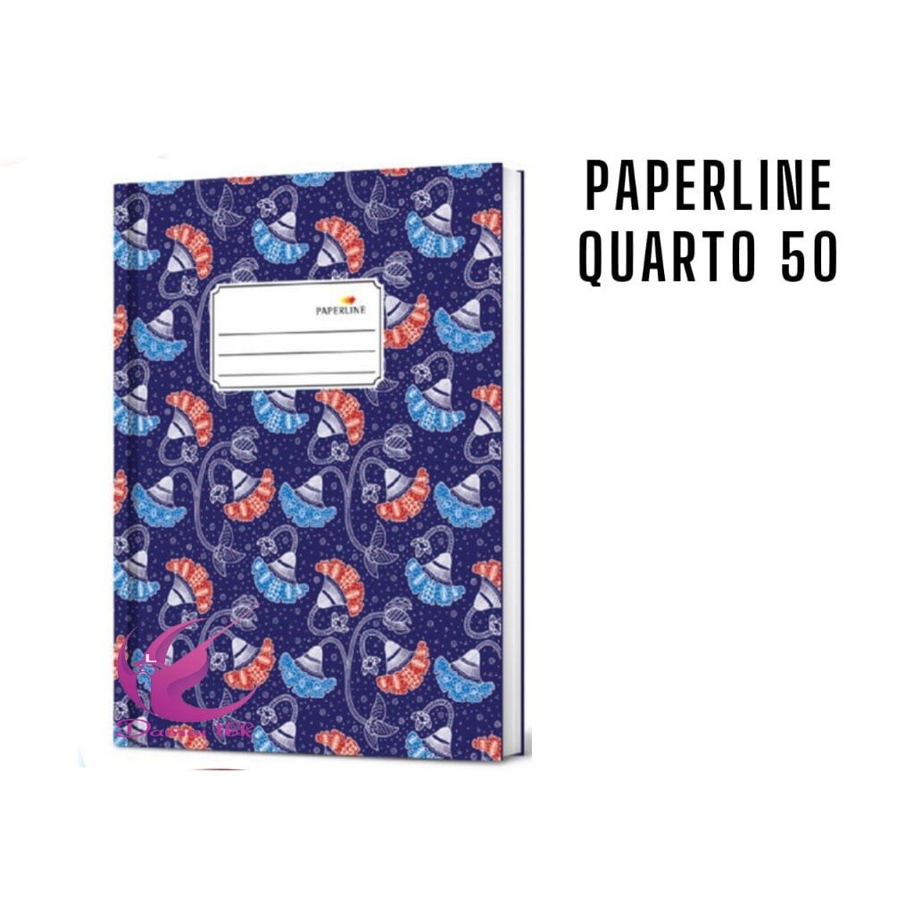 

Buku Hard Cover A5 Quarto / Kwarto 50 Paperline PPL