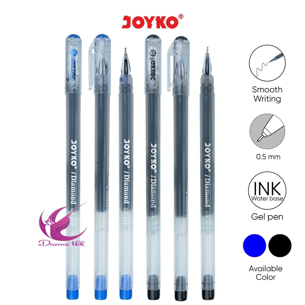 

Gel Pen Pulpen Pena Joyko GP-212 iDiamond 0.5 mm