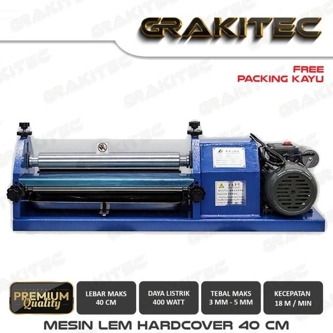 

TERMURAH - Mesin Lem Hardcover / Alat Gluing Kertas Karton Hardcover Grakitec