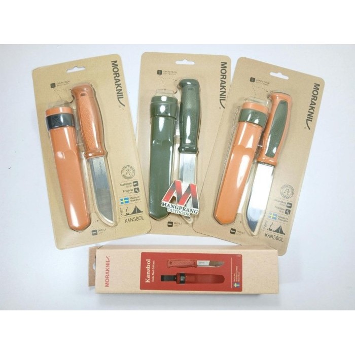 LIMITED EDITION Pisau Bushcraft Outdoor Camping Morakniv Kansbol