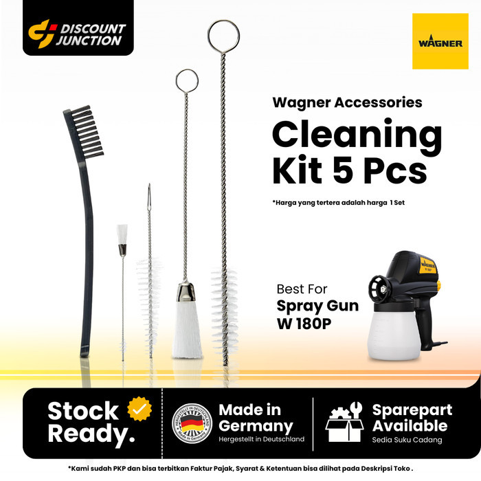 Wagner 5 Pieces Spray Gun Cleaning Kits