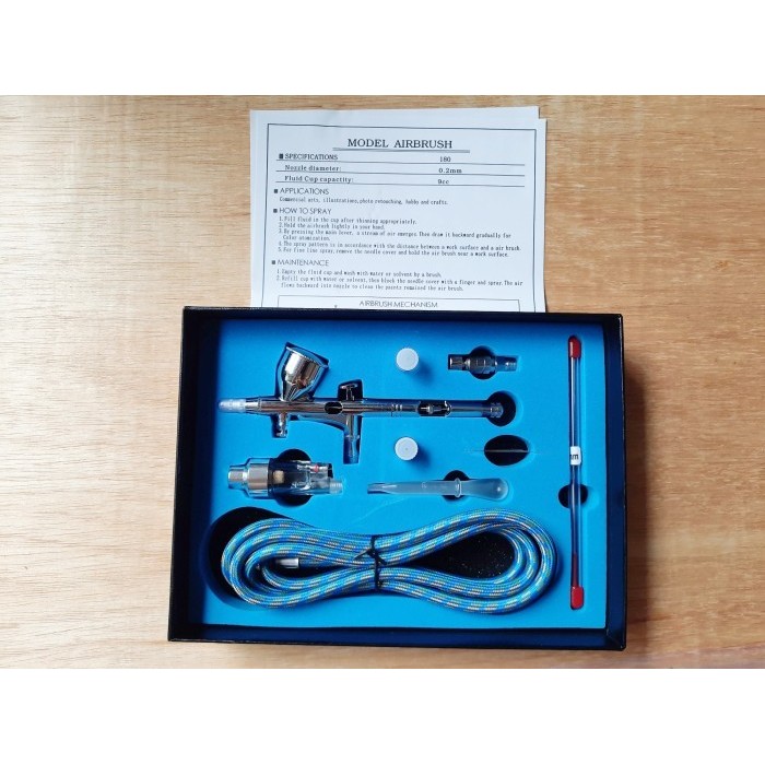 Terbaru Airbrush Penbrush Kit Fullset - Kkmoon 180