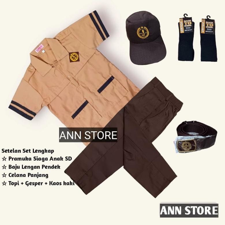 Seragam pramuka siaga sd laki laki,Seragam pramuka sd laki laki,Baju pramuka siaga sd laki laki