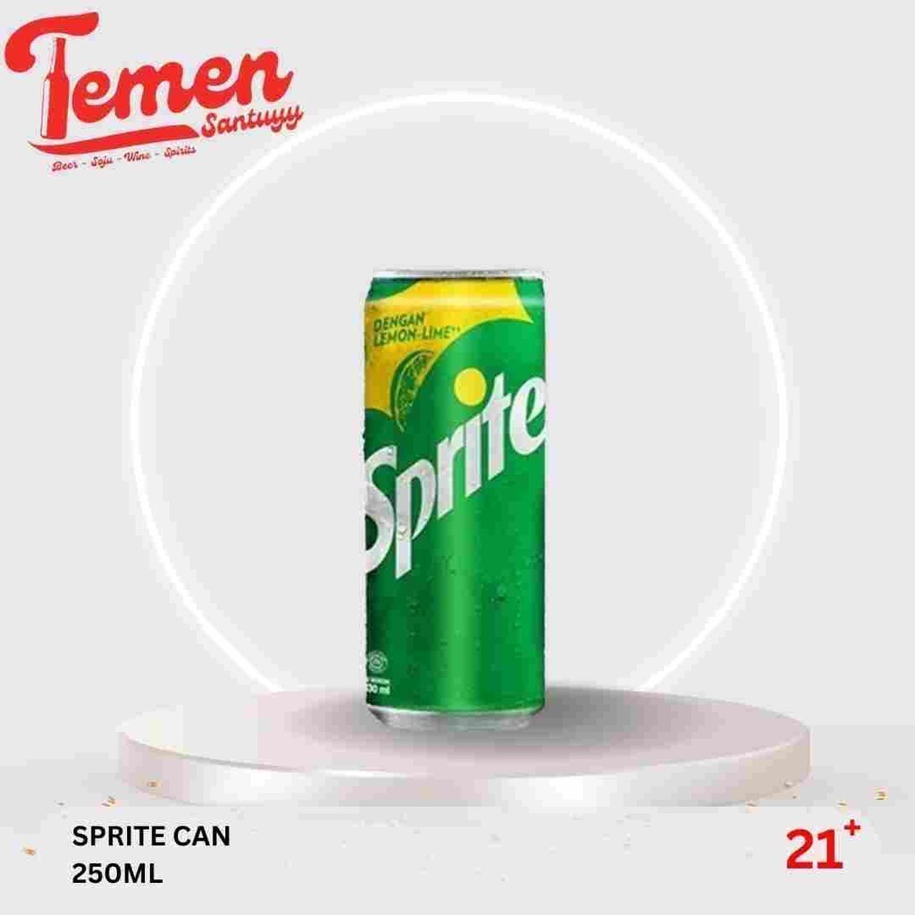 

Sprite Kaleng Can 250ml - Temen Santuyy